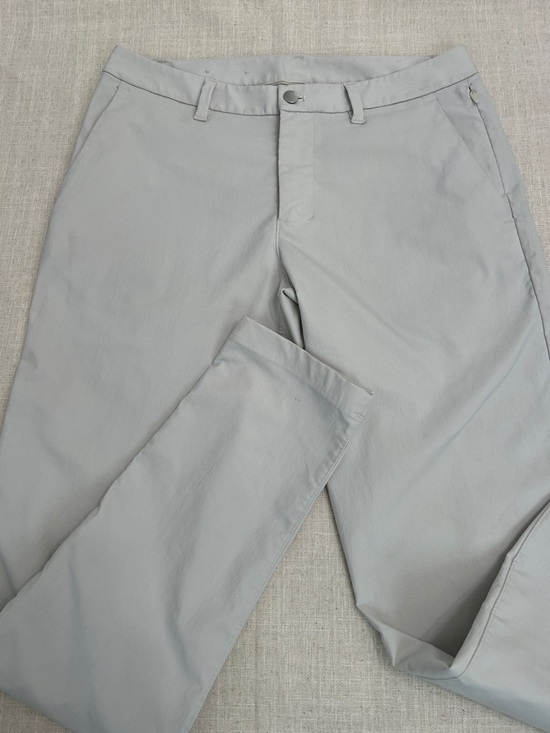 Lululemon Pants Men's 31 Cream Commission Slim Classic Chino Flat Front - Picture 16 of 16